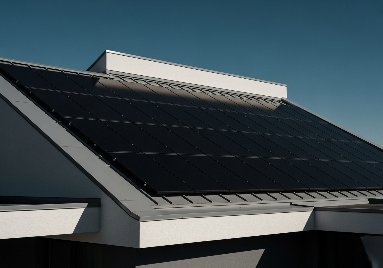 Solar + Powerwall, hilltop home